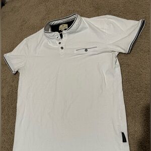 Scott James 3 Button Crew Neck - Medium